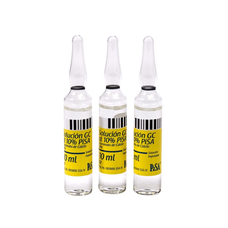 Gluconato de Calcio al 10% 10 ml