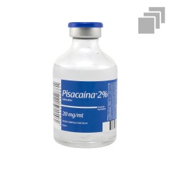 Lidocaína 2% Pisacaina 50 ml 20 Piezas