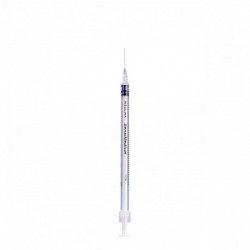 Jeringa para Insulina 1 ml 27 G x 13 mm 25 Piezas