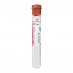 Tubo BD Vacutainer Plástico para Suero 10 ml 100 Piezas, Rojo