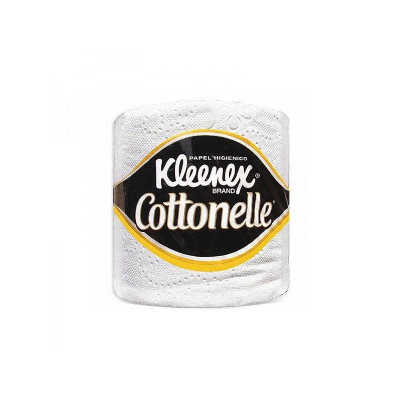 <p>Papel higiénico tradicional Kleenex Cottonelle.</p>

<ul><li>Rollo con 360 hojas dobles.</li>
	<li>Hoja de 9.5 x 10.8 cm de ancho.</li>
</ul>