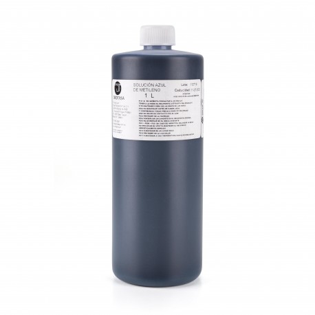 SOLUCION AZUL METILENO 1LT PLASTICO