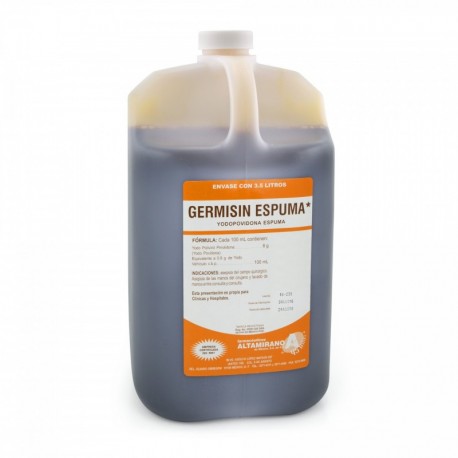 SOLUCION YODO GERMISIN ESPUMA 3.5LTS