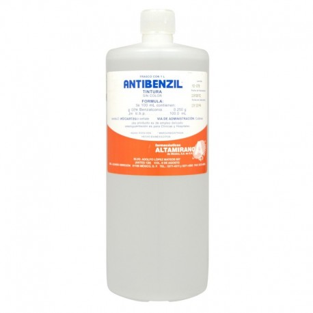 SOLUCION TINTURA ANTIBENZIL BLANCO 1LT