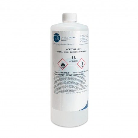 ACETONA 1 LT  PLASTICO