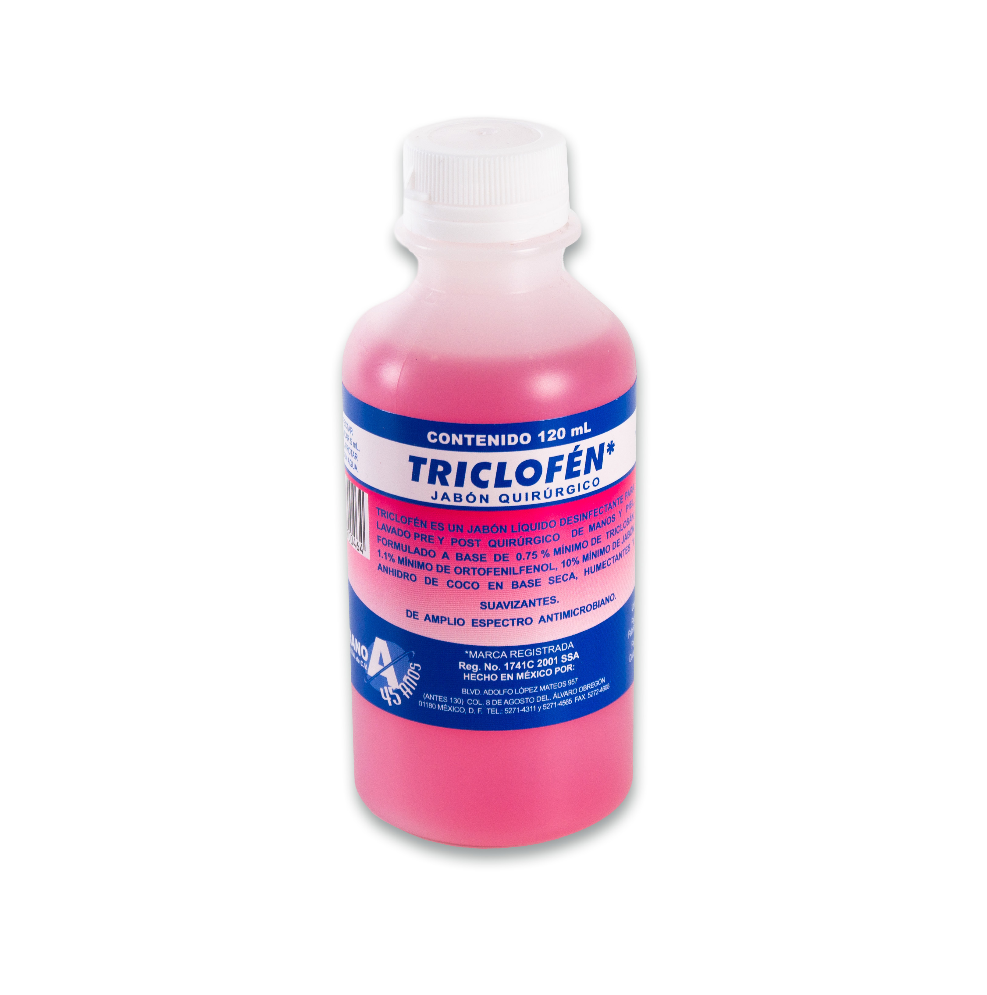 SOLUCION JABON TRICLOFEN 120 ML