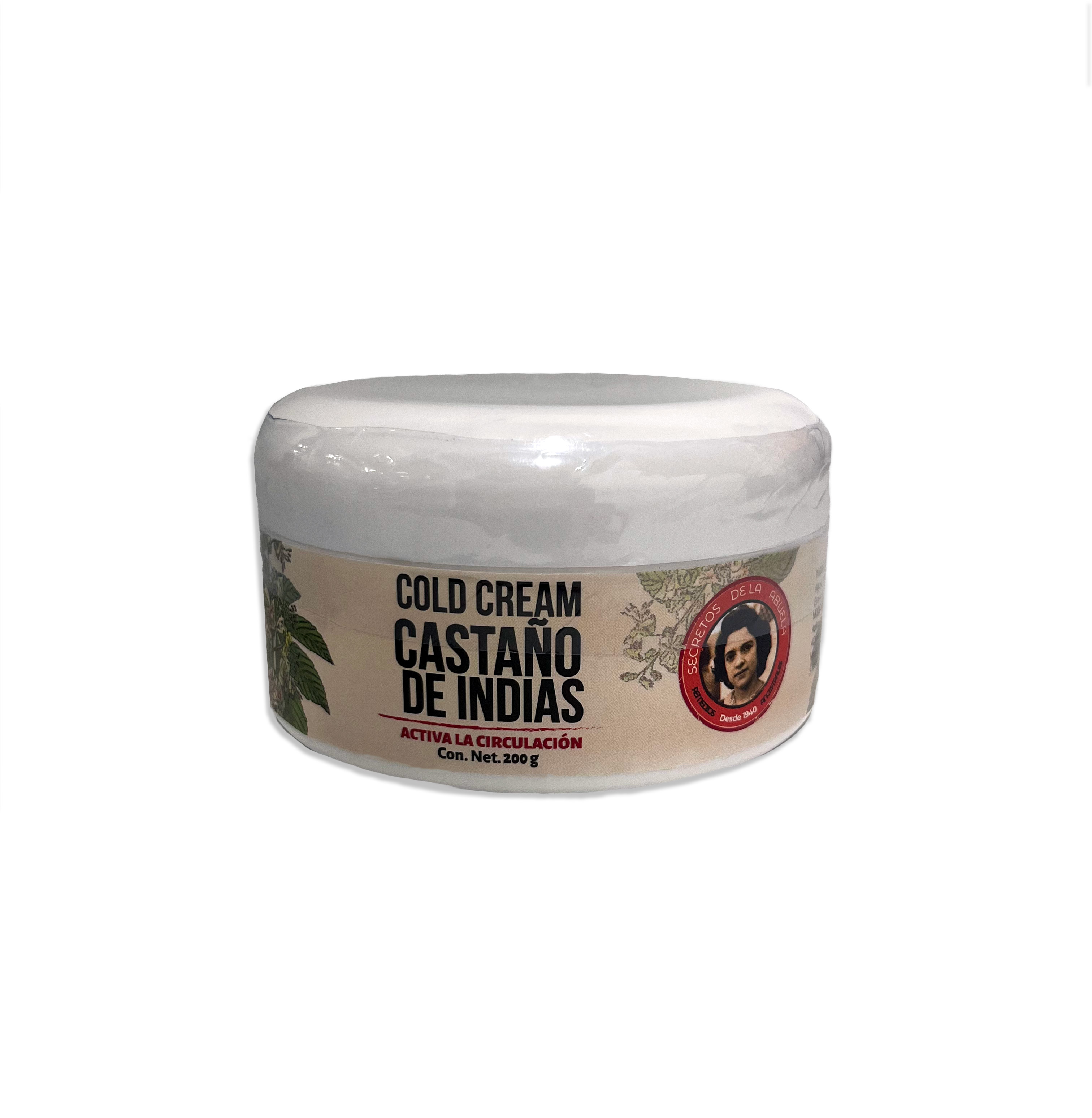 COLD CREAM CASTAÑO DE INDIAS 200 GR