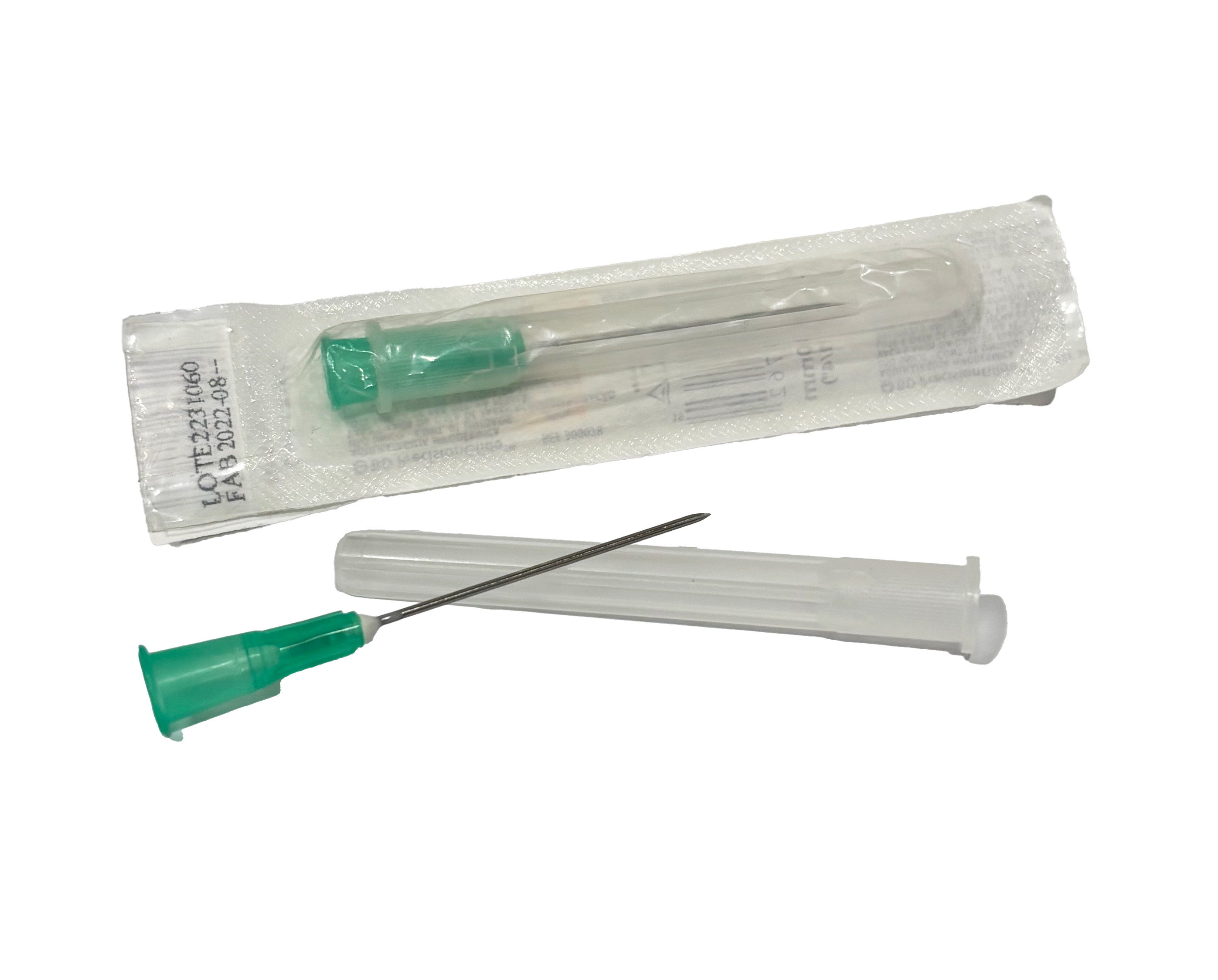 AGUJA DESECHABLE 21G 30 MM VERDE 100 PZAS