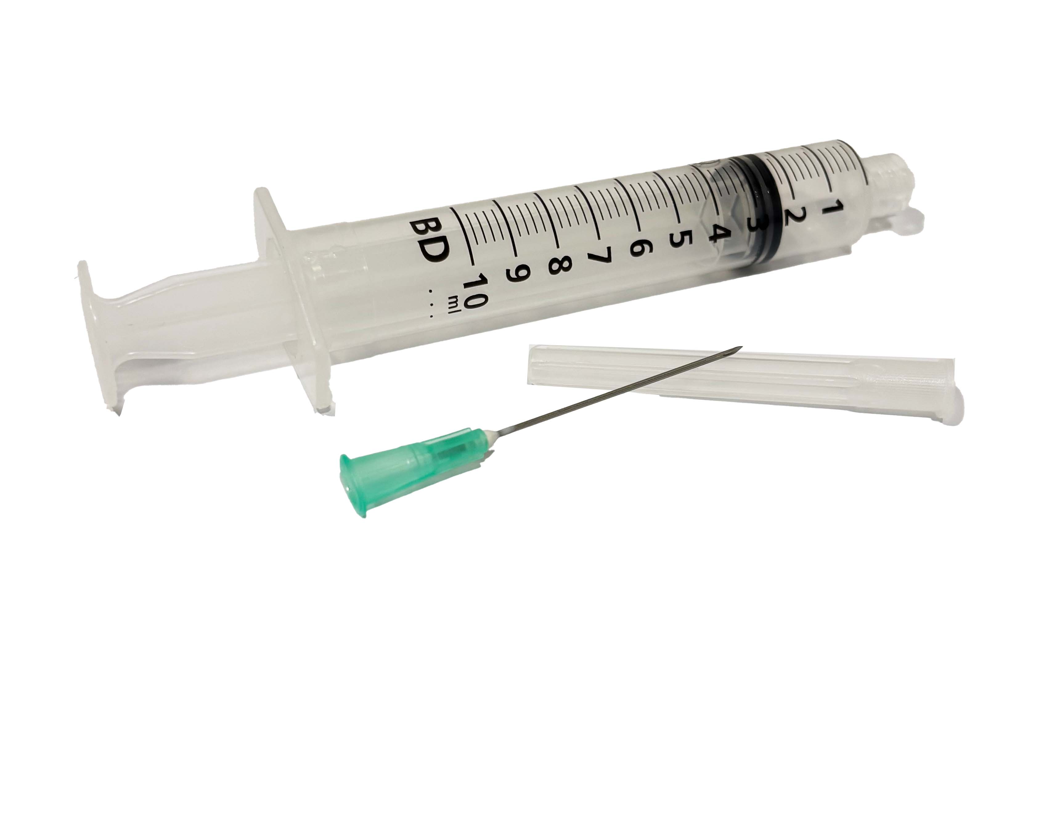 <p>Jeringa de pl&aacute;stico desechable grado m&eacute;dico que no se barre al ensamblar la aguja, permitiendo un ensamble firme y sin fugas con la aguja.</p>

<ul>
	<li>Pivote tipo luer-lock sin rebabas</li>
	<li>Escala clara y legible con n&uacute;meros y l&iacute;neas de espesor uniforme</li>
	<li>Graduada en ml, con divisiones</li>
	<li>Con funda protectora</li>
	<li>Est&eacute;ril</li>
</ul>
