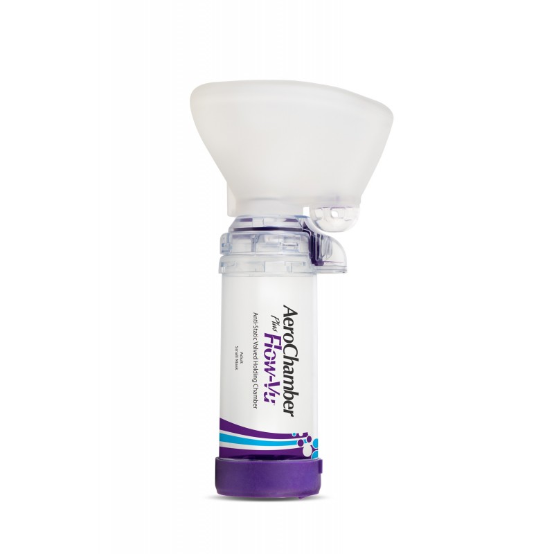 <p>Cámara transparente de 149 ml y de uso personal, creada para fácilitar la inhalación de medicamentos. No requiere de coordinación activa.</p>
<ul><li>Diseño óptimo para Inhaladores de dosis medida</li>
<li>Reduce la velocidad a la cual el aerosol es disparado</li>
<li>Trasforma las partículas de mayor a menor diámetro para incrementar el depósito pulmonar</li>
<li>Con válvulas inspiratoria y espiratoria de gran sensibilidad al flujo</li>
<li>Mascarilla de sello perfecto</li>
<li>Indicador de flujo inspiratorio ideal para facilitar el depósito del medicamento</li>
</ul><table cellpadding="0" cellspacing="0" style="width:500px;"><thead><tr><th scope="col">Modelo</th><th scope="col">Rango de Edad</th></tr></thead><tbody><tr><td>Lactante</td>
<td>Menor de 2 años</td>
</tr><tr><td>Infantil</td>
<td>Entre 2 y 10 años</td>
</tr><tr><td>Adulto Pequeño</td>
<td>Mayores a 6 años</td>
</tr><tr><td>Adulto</td>
<td>Mayor de 10 años</td>
</tr></tbody></table>