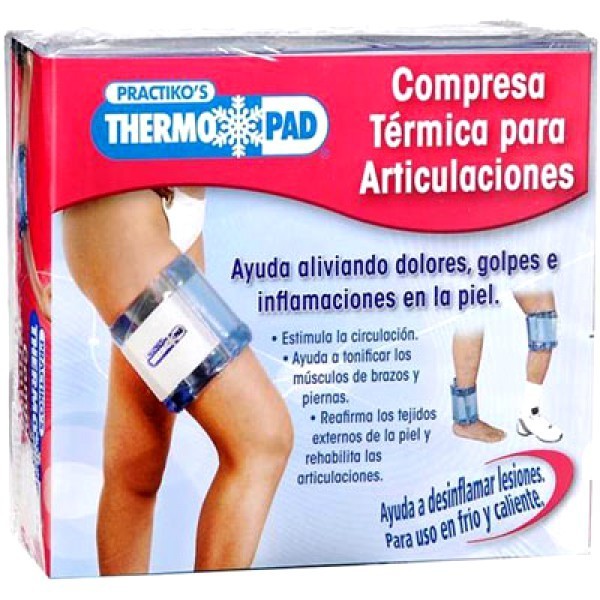 <p>Compresa térmica de gel para uso en articulaciones que ayuda a la recuperación y desinflamación de lesiones musculares por contractura, tirones o por golpes.</p>
<ul><li>Estimula la circulación</li>
	<li>Tonifica los músculos de brazos y piernas</li>
	<li>Reafirma los tejidos externos de la pie</li>
	<li>Removible de acuerdo a sus necesidades</li>
	<li>Unisex</li>
	<li>Se ajusta a cualquier talla</li>
</ul>