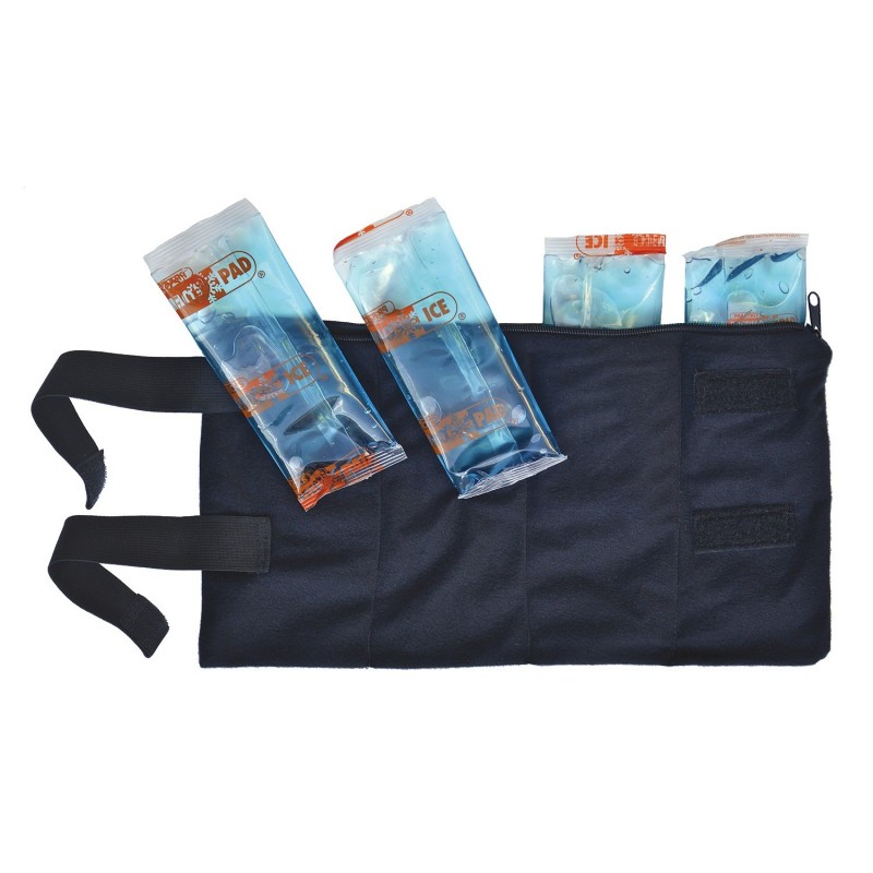 <p>Compresa con 4 bolsas de gel removibles para su uso en frío o caliente.</p>

<h3>USOS</h3>

<p><strong>Caliente:</strong></p>

<ul><li>Ayuda a estimular la circulación de la sangre</li>
	<li>Disminuye el dolor en torceduras</li>
	<li>Atención con problemas de artritis</li>
	<li>Molestias por el sindróme menstrual</li>
	<li>Alivia molestias en creciemiento en adolescentes</li>
</ul><p><strong>Frío:</strong></p>

<ul><li>Disminuye dolor en golpes y moretones</li>
	<li>Disminuye el dolor por vacunas en bebés</li>
	<li>Recuperación en cirugías estéticas</li>
	<li>Tonifica musculos</li>
	<li>Reafirma tejidos</li>
</ul>