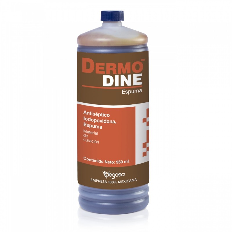 SOLUCION YODO DERMO DINE ESPUMA 950 ML