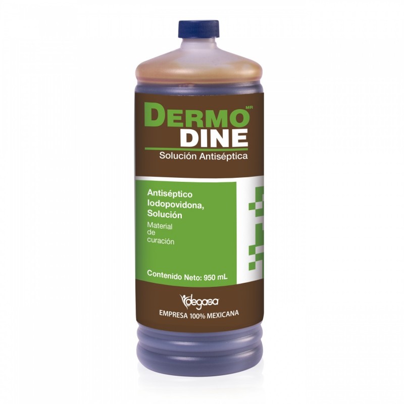 SOLUCION YODO DERMO DINE  SOLUCION 950 ML