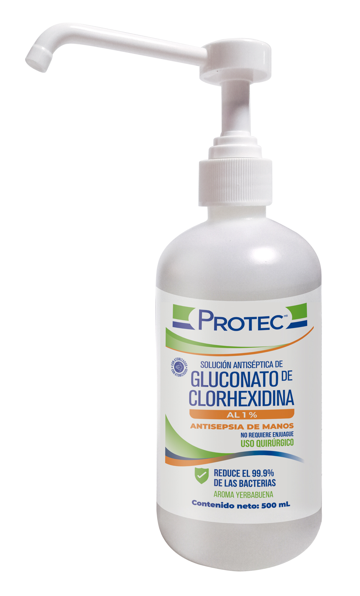 SOLUCIÓN ANTISÉPTICA DE GLUCONATO DE CLORHEXIDIINA AL 1% PROTEX