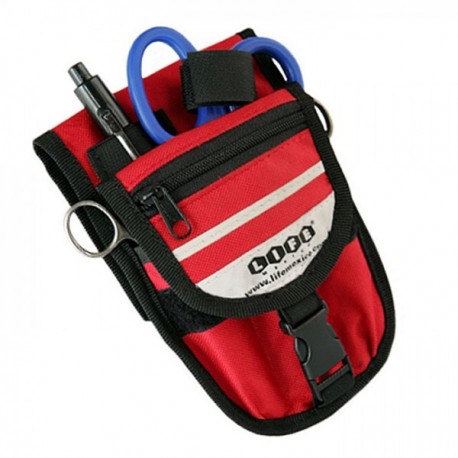 HOLSTER PLUS NYLON CINTURA VACIO ROJO