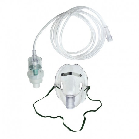 <p>Philips Home Nebulizer es un sistema eléctrico de nebulizador con compresor de aire previsto para proveer una fuente de aire comprimido con fines médicos para usar en la atención de salud en casa. Se usa con un nebulizador neumático a fin de producir partículas de aerosol de medicación para la terapia respiratoria tanto para niños como adultos para tratar enfermedades respiratorias como asma,EPOC, laringitis crónica, amigdalitis, etc.</p>