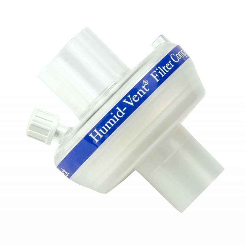 <p>Con filtro y puerto para capnografía adulto, para equipos Humid Vent Filter Compacto.</p>

<p>Diseñado especialmente para pacientes adultos.</p>

<ul><li>VT. 150 - 1000 mL.</li>
	<li>Humedad 30 mgH2O/L = Vt 1.0 mL.</li>
	<li>Resistencia 1.8, 60 LPM.</li>
</ul>