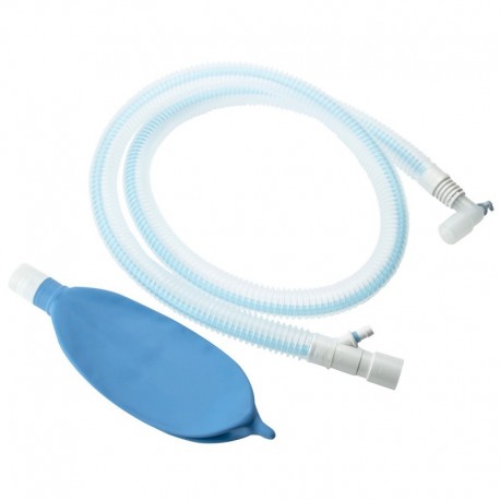 <ul>
<li>Dise&ntilde;o coaxial para mejor humidificaci&oacute;n y conveniencia.</li>
<li>Mejor control de niveles de PaCO2.</li>
<li>Ligero y tubo claro.</li>
<li>Elimina la necesidad de v&aacute;lvula direccional y absorbedores de cal sodada.</li>
<li>1.5 m.</li>
</ul>