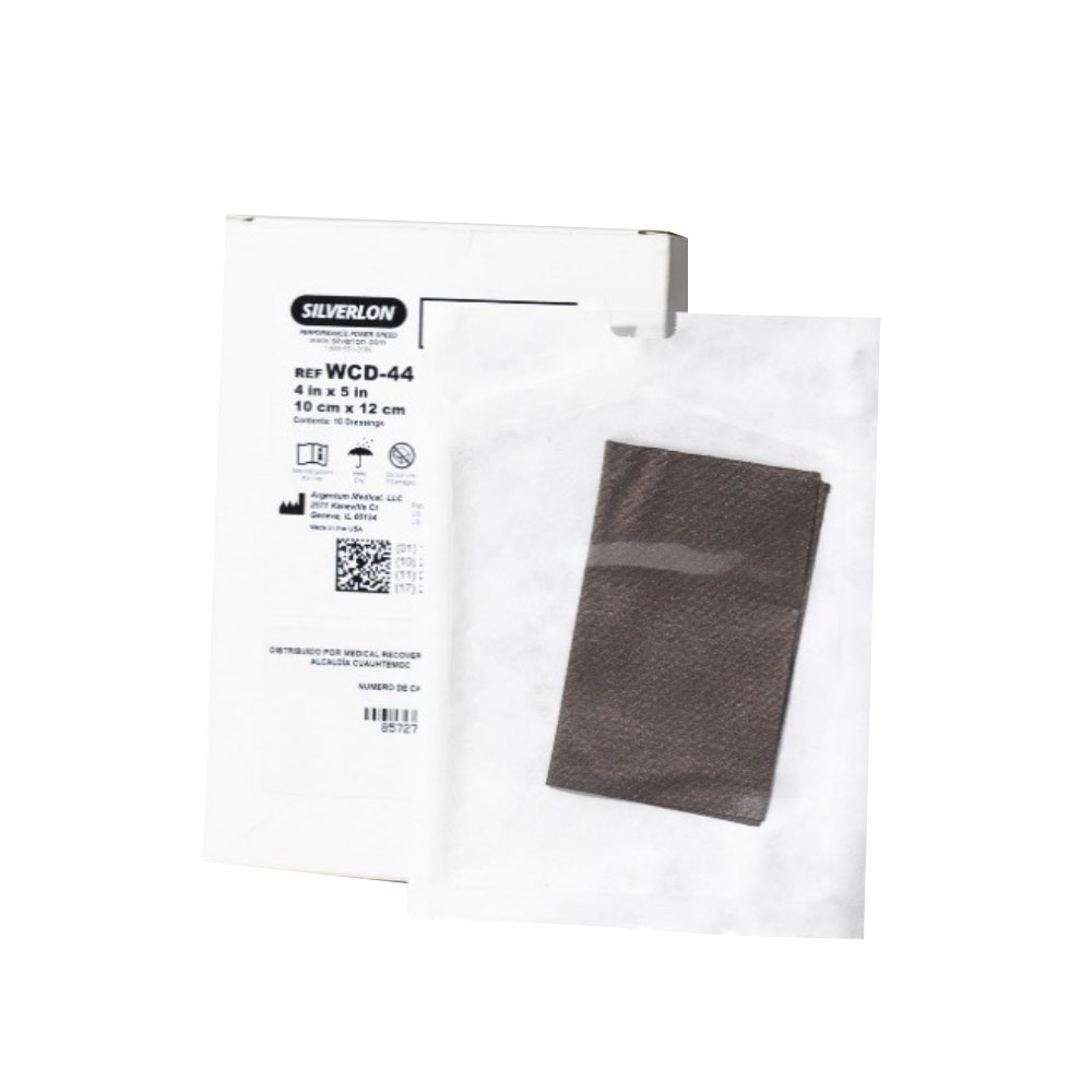 <ul>
	<li>
	<p>Ap&oacute;sito antimicrobiano de nylon ba&ntilde;ado en plata</p>
	</li>
	<li>
	<p>Contiene 546 mg de plata por cada 100 cm&sup2;</p>
	</li>
	<li>
	<p>Textil antiadherente que protege la herida</p>
	</li>
	<li>
	<p>Liberaci&oacute;n sostenida de iones de plata hasta por 7 d&iacute;as</p>
	</li>
	<li>
	<p>Medida de 10 x 12 cm para cobertura eficaz</p>
	</li>
</ul>