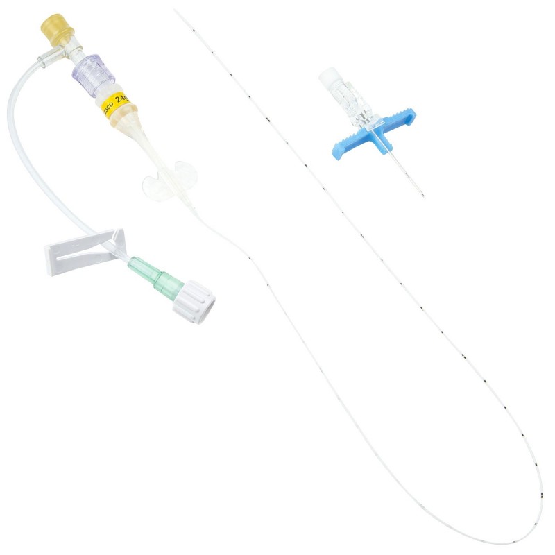 <p>PICC-NATE, Catéter vascular e introductor esta específicamente diseñados para minimizar el trauma en el paciente neonato.</p>

<ul><li>El delgado catéter mejora el confort del paciente.</li>
	<li>Catéter reforzado previene que se rompa.</li>
	<li>Marcas de profundidad cada centímetro.</li>
	<li>Reduce heridas.</li>
	<li>El suave pero resistente silicón nos otorga una larga duración.</li>
	<li>Silicón de un lumen.</li>
	<li>Con introductor tipo Excalibur.</li>
</ul>