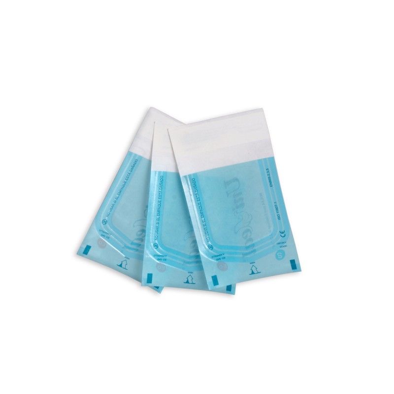 <p>Bolsas para esterilizar UniSeal, están hechas de papel y polipropileno con banda adhesiva para un cierre hermético.</p>