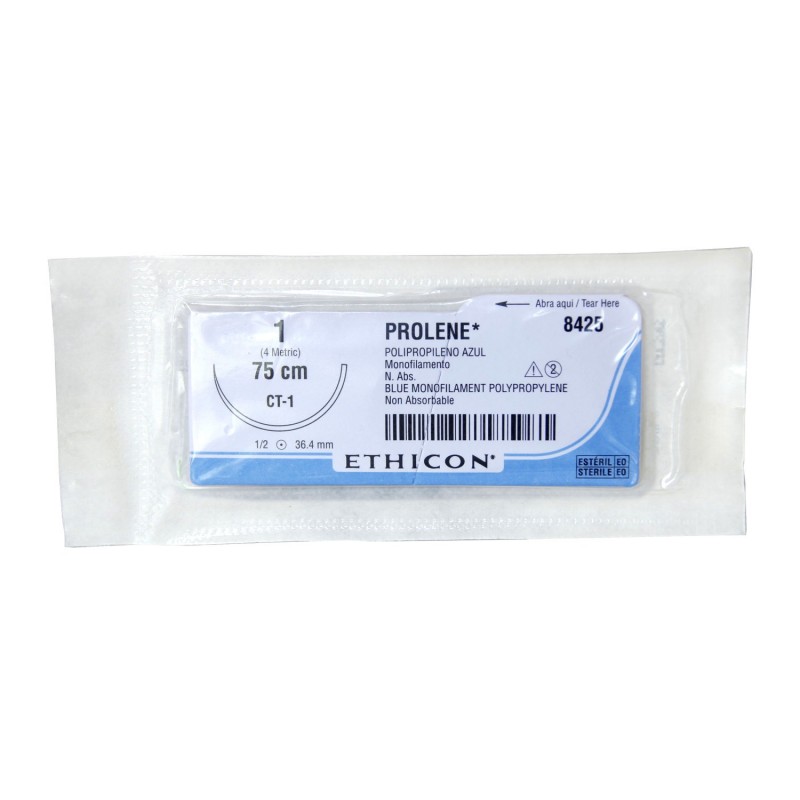 SUTURA PROLENE 5/0 PS3  PLASTICA 3 SOBRES