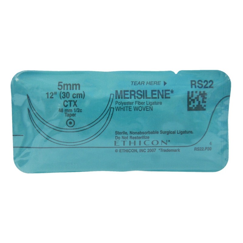 SUTURA CINTA MERSILENE CTX DA 5MM