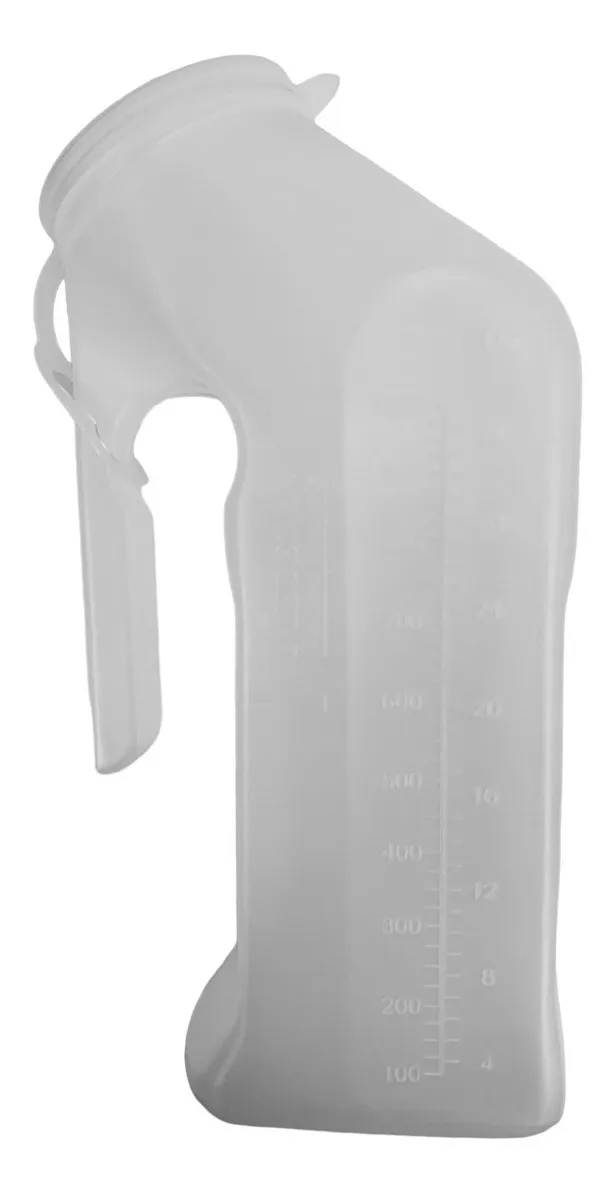 ORINAL MASCULINO GRADUADO PLASTICO C/TAPA