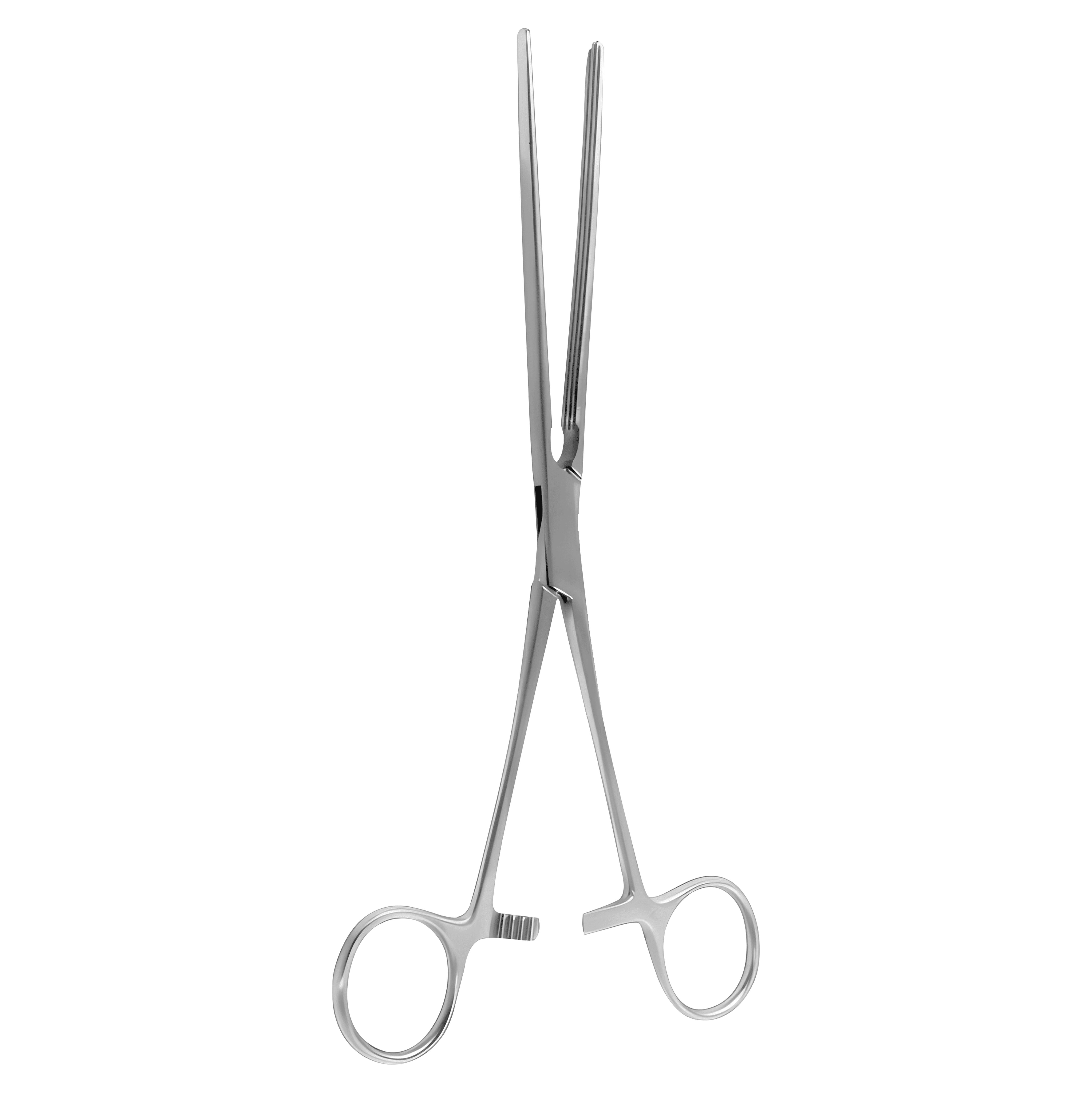 PINZA KOCHER RECTA 23CM ESTRIAS LONGITUDINALES H.P.