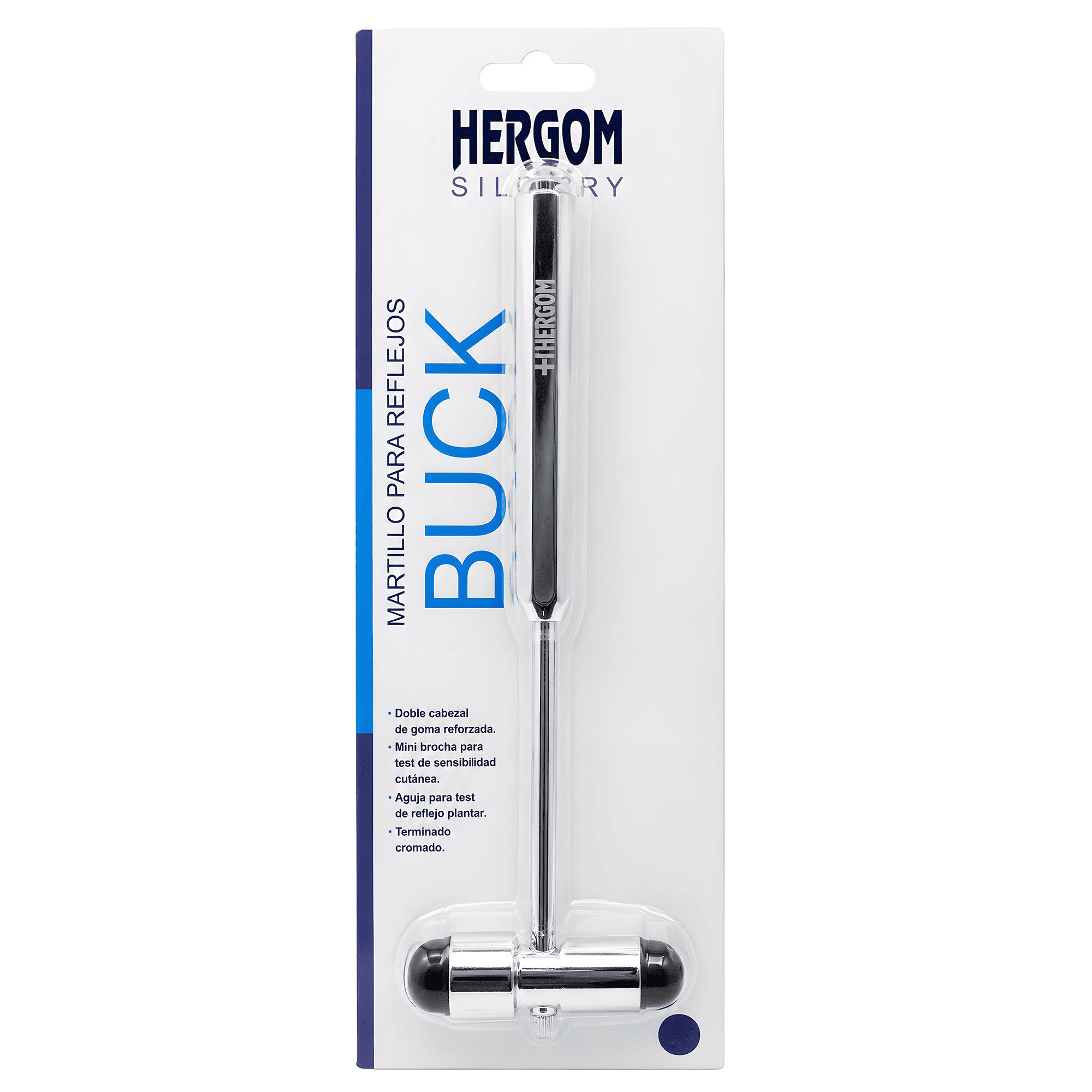 MARTILLO REFLEJOS BUCK NEGRO 18CM