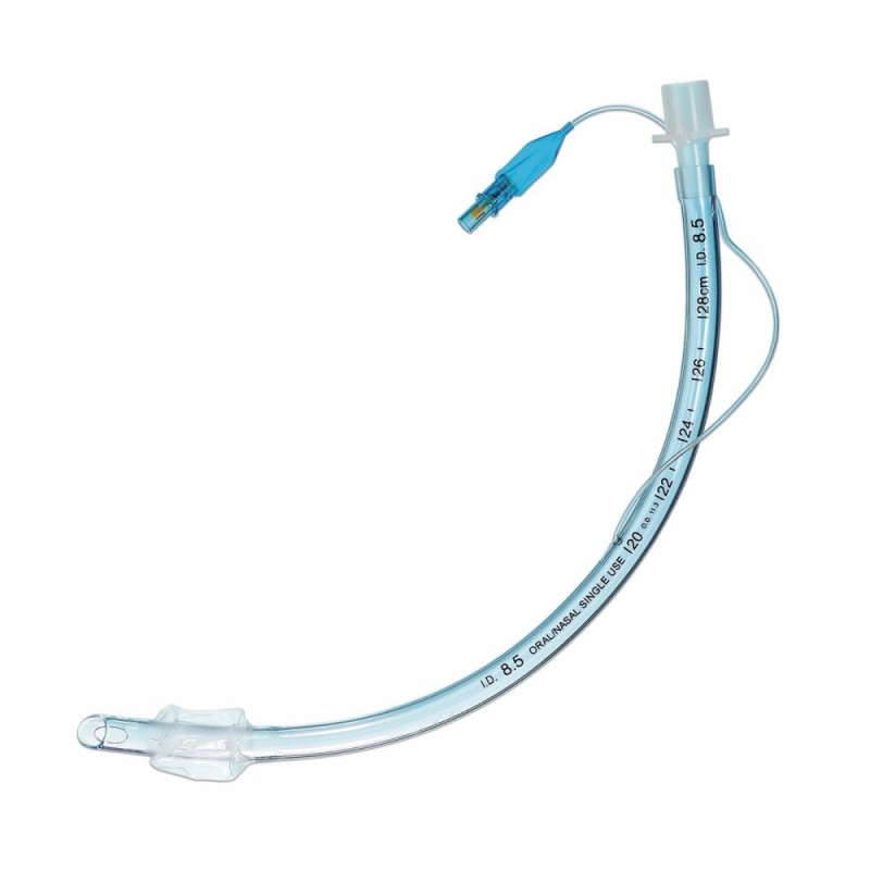 <p>Sonda endotraqueal tipo Murphy con globo con marcas laterales radiopacas y escala grabada en mm para determinar la profundidad de la colocación del tubo.</p>

<ul><li>Fabricado en PVC grado médico.</li>
	<li>Extremo proximal con adaptador universal que permite ensamblarlo a los diferentes sistemas de ventilación.</li>
	<li>Extremo distal.</li>
	<li>Bisel atraumático de bordes romos.</li>
	<li>Orificio oval llamado ojo de Murphy para evitar la obstrucción por secreciones en la punta del tubo.</li>
	<li>Globo autorretentivo de alto volumen y baja presión. Elaborado con material blando de baja extensibilidad y volumen residual amplio.</li>
	<li>Tubo de insuflado con balón piloto que permita la visualización externa del inflado del globo autorretentivo.</li>
	<li>Estéril y desechable.</li>
</ul><p><em>Conservarse a temperatura ambiente, alejado de los rayos del sol.</em></p>

<table border="0" cellpadding="0" cellspacing="0" style="width:500px;"><thead><tr><th scope="col">Código</th>
			<th scope="col">Modelo</th>
			<th scope="col">Calibre</th>
			<th scope="col">Diámetro Interno</th>
		</tr></thead><tbody><tr><td>078096</td>
			<td>6001526</td>
			<td>26 Fr</td>
			<td>6.5 mm</td>
		</tr><tr><td>078097</td>
			<td>6001528</td>
			<td>28 Fr</td>
			<td>7.0 mm</td>
		</tr><tr><td>078098</td>
			<td>6001530</td>
			<td>30 Fr</td>
			<td>7.5 mm</td>
		</tr><tr><td>078099</td>
			<td>6001532</td>
			<td>32 Fr</td>
			<td>8.0 mm</td>
		</tr></tbody></table><p> </p>