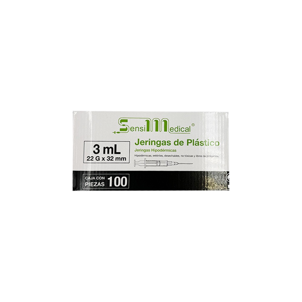 JERINGA DESECH 3ML 22X32 100 PZ