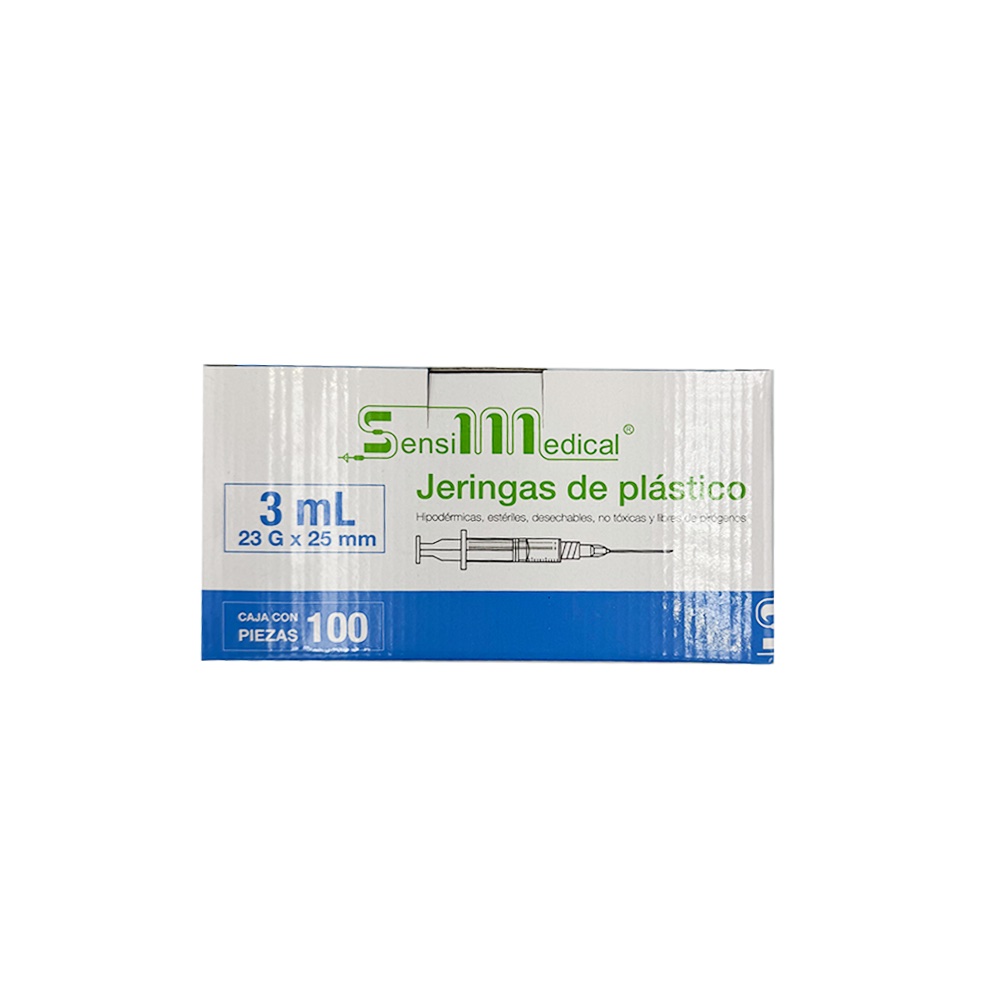 JERINGA DESECH 3ML 23X25 100 PZ