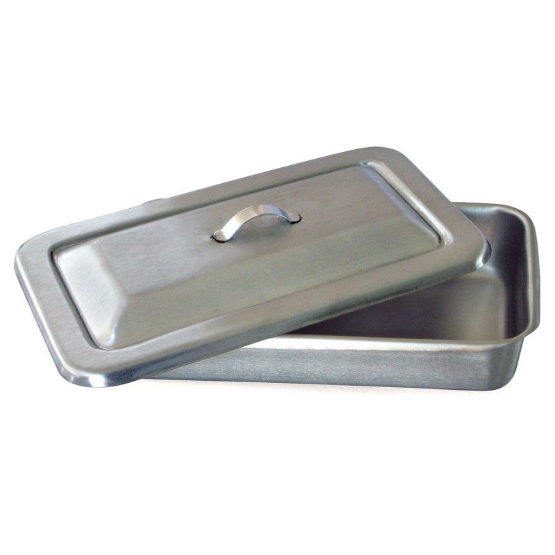 CHAROLA C/TAPA 219X79X35MM  AC INOX