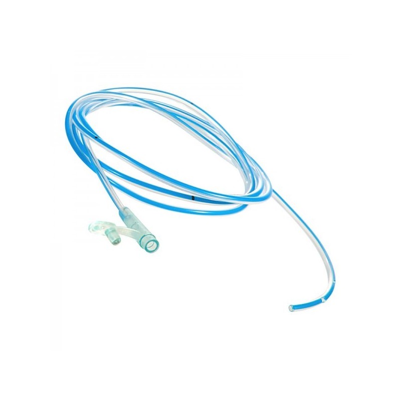 <p>Catéter de gastrostomía de silicón. El tubo transparente permite una inspección visual fácil, marca radiopaca, indicador de profundidad, con diseño de punta corta para reducir la irritación de la mucosa gástrica.</p>
<p>Cuenta con tres puertos: conexión universal con otros equipos, para medicación y un puerto adicional que asegura el sello evitando la entrada de aire y contaminación.</p>
<p>El anillo sujetador previene el movimiento del tubo y elimina la necesidad de poner cinta o sutura.</p>
<ul><li>Estéril</li>
<li>100% de silicón grado médico</li>
<li>Imperceptible cuando viste ropa normal y más cómoda</li>
<li>Suavidad apropiada y excelente flexibilidad</li>
<li>Libre de látex/DEHP</li>
</ul>