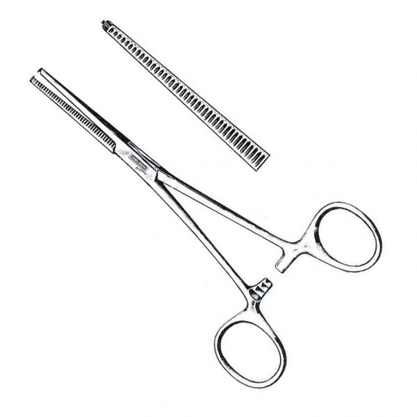 PINZA KOCHER C/D RECTA 14CM INOX