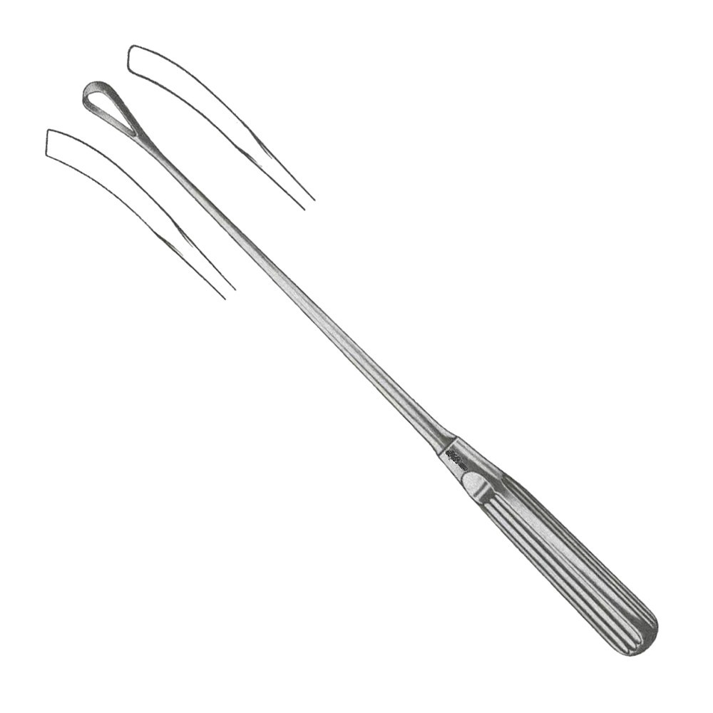 CURETA SIMS CORTANTE FIG 1 AC INOX