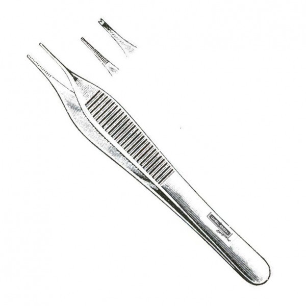 PINZA ADSON S/D 12CM AC INOX