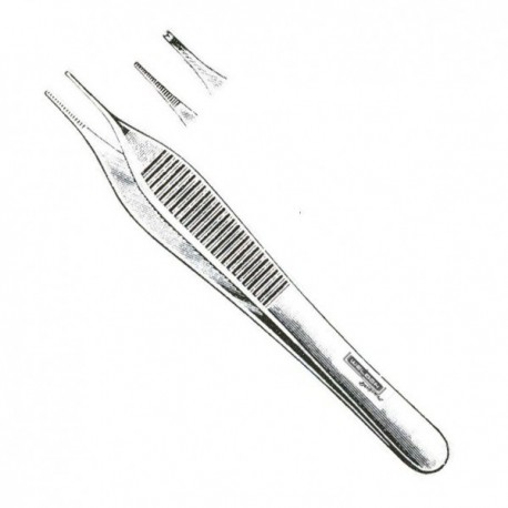 PINZA ADSON C/D 12CM AC INOX