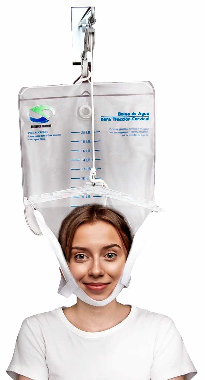 TRACCION CERVICAL P/PUERTA CON BOLSA DE 5LT