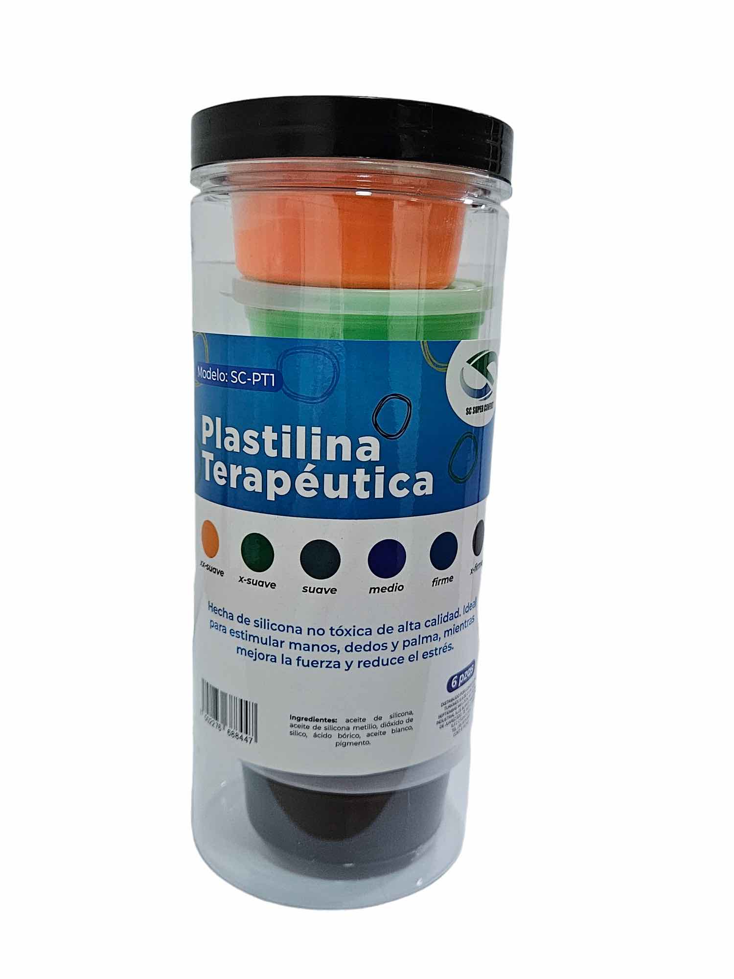 PLASTILINA TERAPEUTICA TUBO 6 PZ