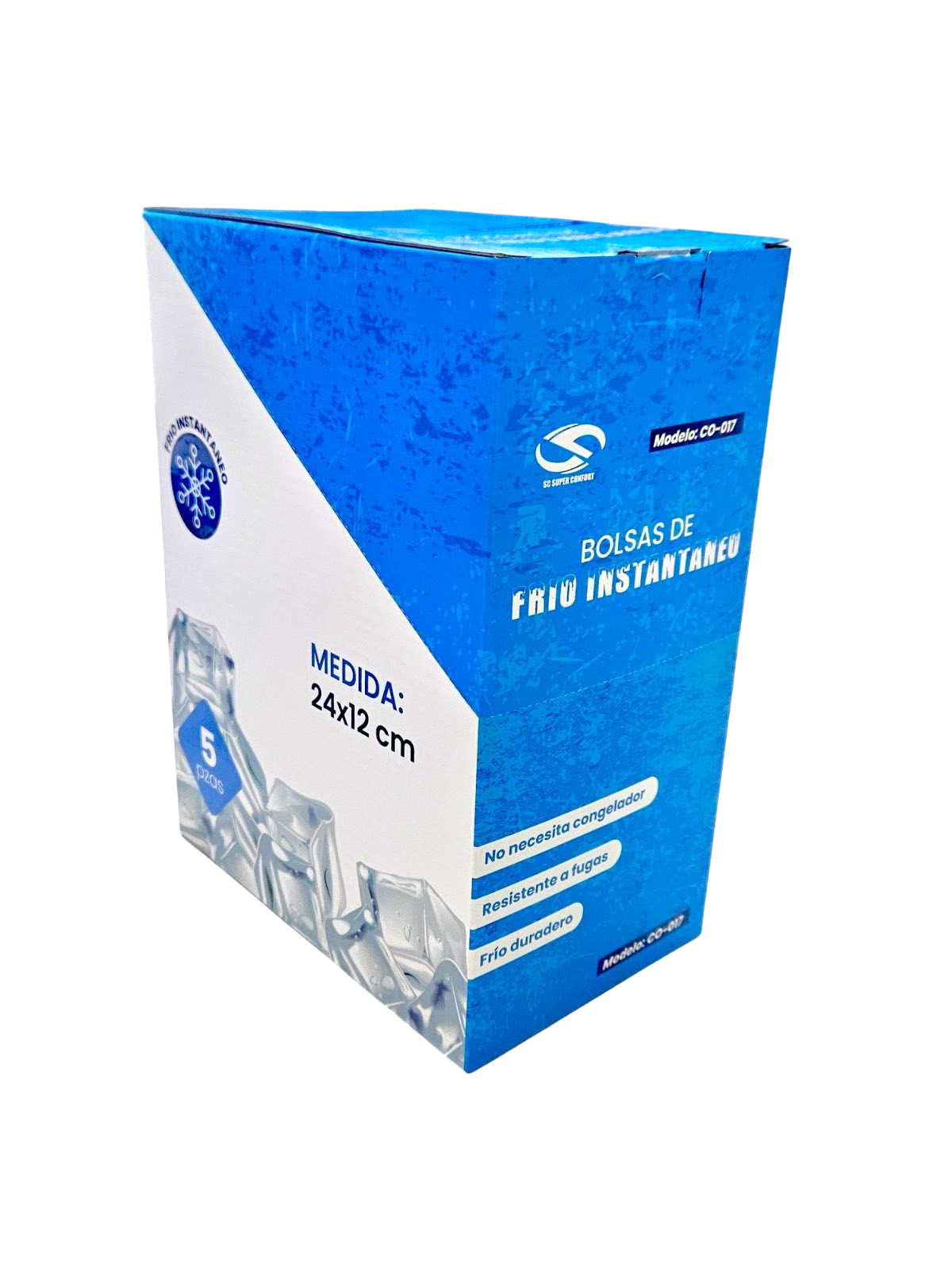 COMPRESA TERMICA FRIA INSTANTANEA DESECHABLE 24X12CM
