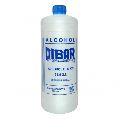 ALCOHOL ETILICO DESNATURALIZADO 71 GL 1LT