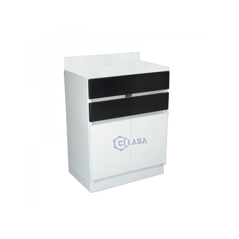 <p>Gabinete buró esmaltado, con puerta abatible, entrepaño interior y cajón.</p>
<ul><li>Cajón con correderas de extensión total y deslizamiento silencioso</li>
	<li>Superficie de lámina cubierto con formaica</li>
	<li>Moldura de aluminio en su contorno</li>
</ul>