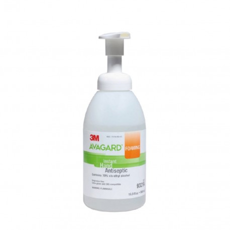 ANTISEPTICO P/MANOS AVAGARD FOAMING  500ML