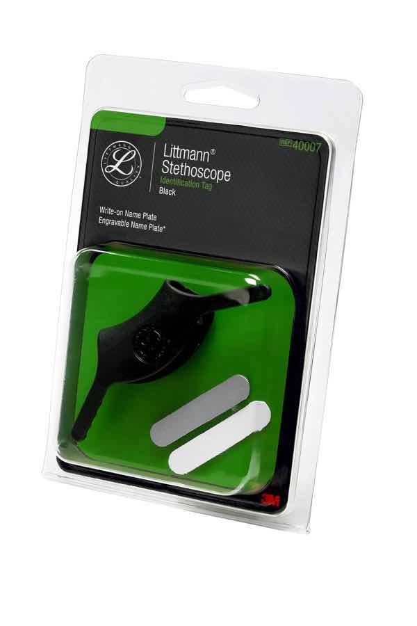 IDENTIFICADOR ESTETOSCOPIO NEGRO LITTMANN