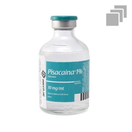 LIDOCAINA 1% SIMPLE PISACAINA 50ML 20FCO