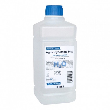 AGUA ESTERIL IRRIGADUAL 1000ML PLASCO