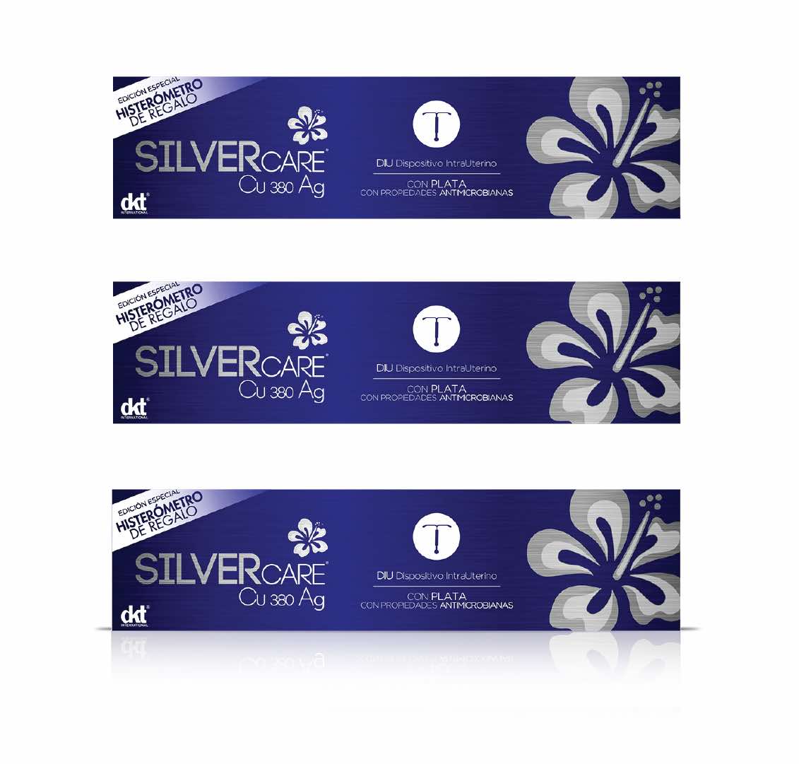 DISPOSITIVO INTRAUTERINO T SILVERCARE CU 380 AG C/3 PZAS